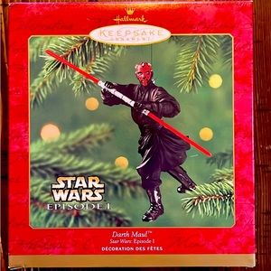 Star Wars Darth Maul Keepsake ornament 2000